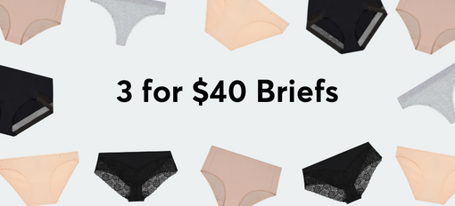 3 for $40 Briefs