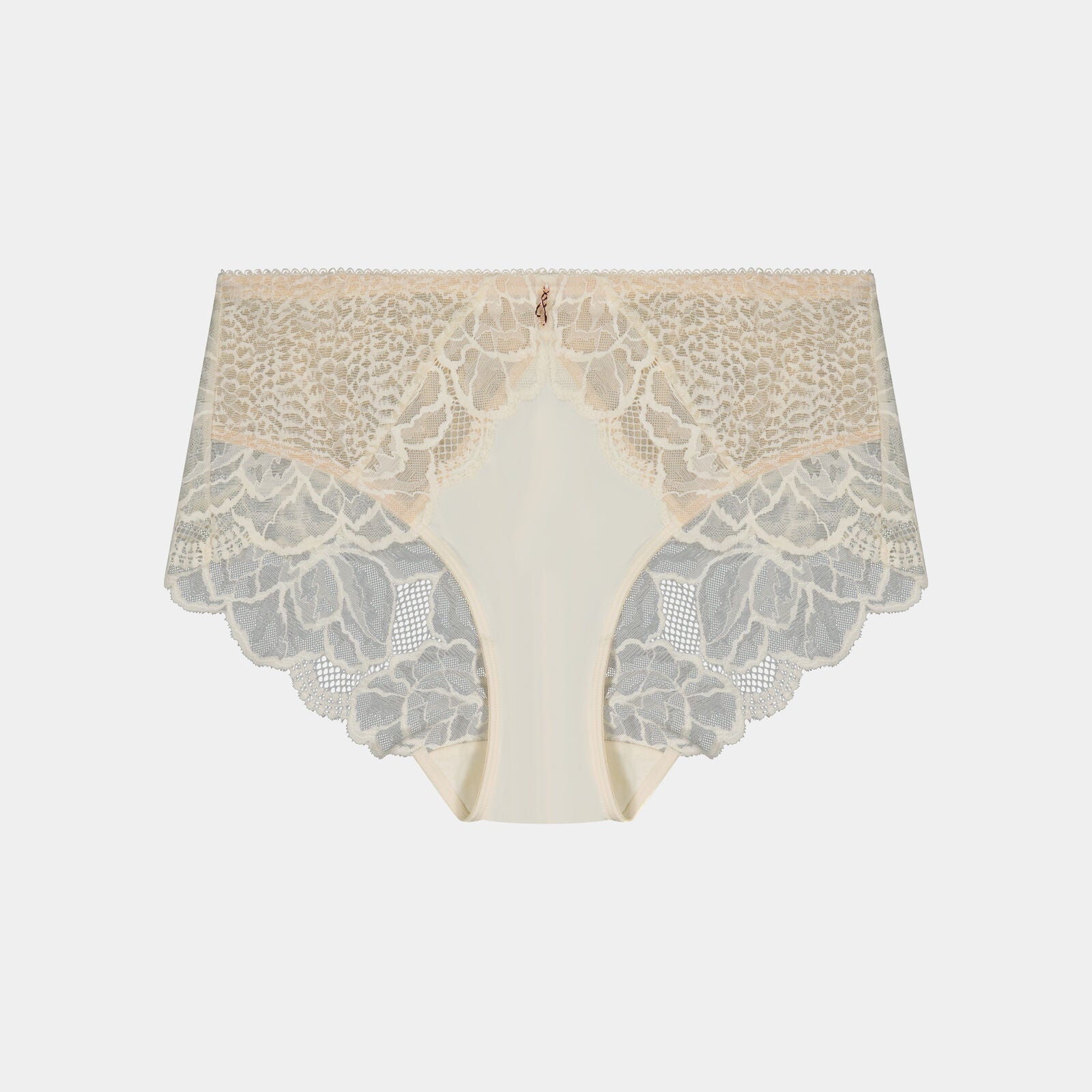 Midnight Express Full Brief in EGRET. Flat lay front view