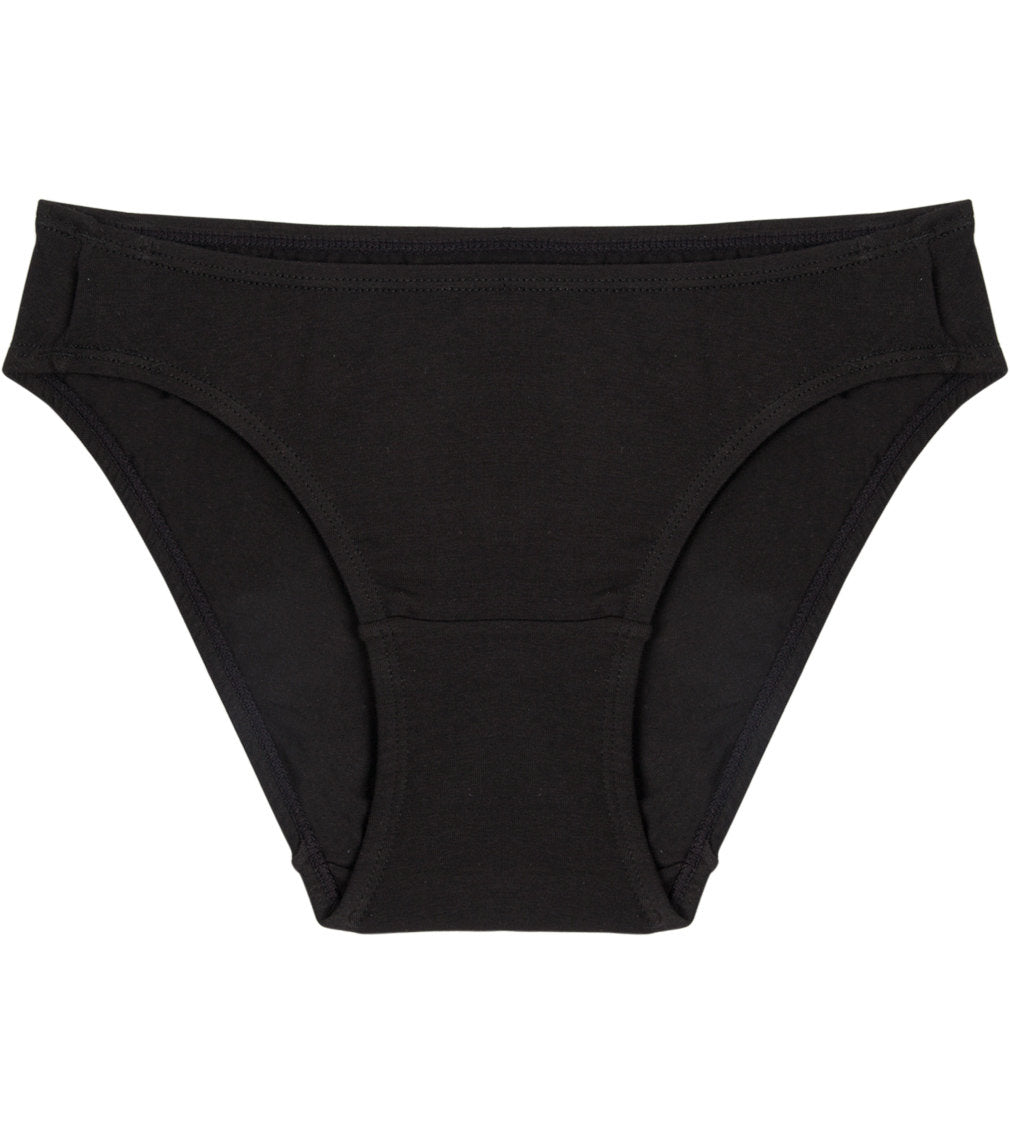 Freestyle Bikini in BLACK. Flat lay front view
