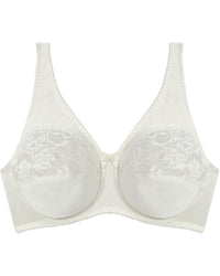 Classic Underwire Underwire Bra in IVORY. Flat lay front view