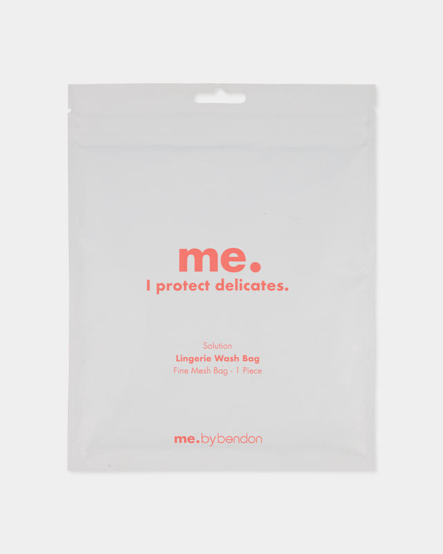 ME. by Bendon Lingerie Wash Bag Bra + Lingerie Solutions in White
