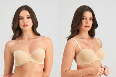 Ab Cup Front Buckle Strapless Push Up Invisible Wedding Bra With Anti-slip  & Anti-light Design For Small Bust Women for Sale Australia, New Collection  Online