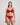 Lightweight Underwire Bra in SALSA. Flat lay back view