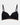 Delightfully Smooth Contour Bra in BLACK. Flat lay front view
