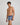Retros Print Mens Trunk in OTHELLO PRINT. Flat lay back view