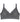 Elodie Maternity Bra in JET/PEWTER. Flat lay front view