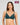 Model wears Embrace Contour Bra in RAIN FOREST. On body front view