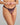 Model wears Nova Rosa Thong in PLUM PERFECT. On body side view