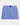 Classic Woven Mens Boxer in DELLA ROBBIA BLUE. Flat lay front view