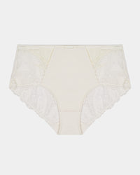 Dreamscape Full Brief in EGRET. Flat lay front view