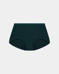 Body Cotton Full Brief in PONDEROSA PINE. Flat lay front view
