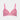 Simply Seamless Contour Bra in SHOCKING PINK MARLE. Flat lay front view