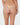 Model wears Clemence Thong in LATTE. On body back view