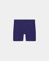 Bamboo Mens Trunk in Medieval Blue. Flat lay front view