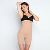 Model wears Medium Control High Waisted Shaper Short in CARAMEL. On body front view