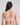 Model wears Charlotte Underwire Bra in FAIRY TALE. On body back view