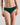 Model wears Body Cotton Bikini in RAIN FOREST. On body front view