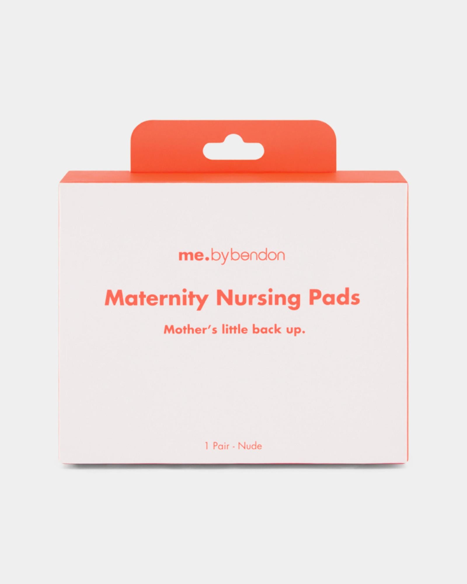 Model wears Reusable Nursing Pads in Nude. On body side view