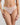 Model wears Dreamer Thong in PALE LILAC. On body front view