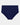Seamless Soft Full Brief in Medieval Blue. Flat lay front view