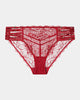 Fae Brazilian in BIKING RED. Flat lay front view