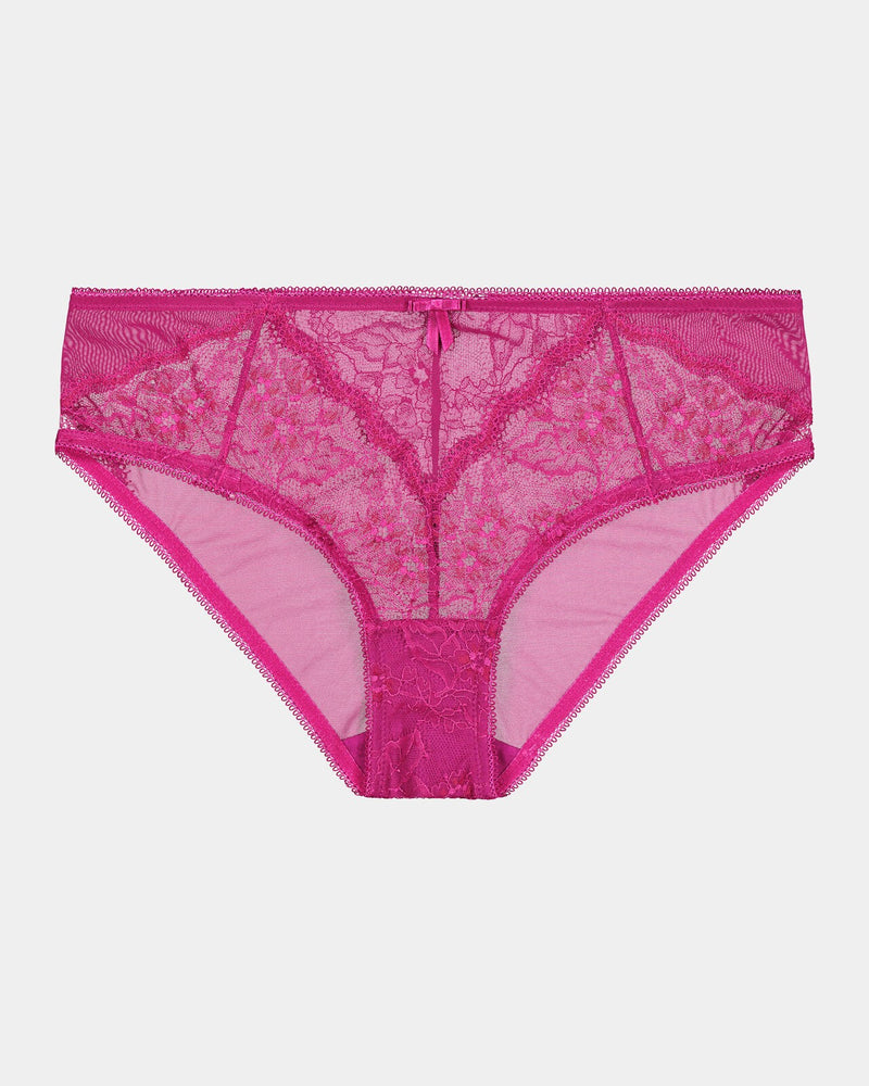 Giuliana Brazilian in RASPBERRY RADIANCE/PEACOAT. Flat lay front view