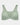 Power Underwire Bra in ICEBERG GREEN. Flat lay front view