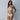 Model wears Sofia Midi in CAMEO. On body front view