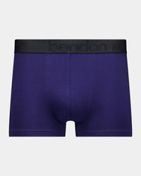 Everyday Essential Mens Trunk in PEACOAT. Flat lay front view