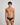 Cotton Low-Rise Mens Brief in BLACK. Feature shot