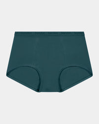Body Cotton Full Brief in MEDITERRANEA. Flat lay front view