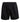 Cotton Basics Mens Trunk in BLACK. Flat lay front view
