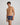 Retros Print Mens Trunk in GOLD TROPICAL PRINT. Flat lay back view