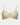 Sundae Bralette in LEMON MERINGUE. Flat lay front view