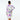 Model wears Aries Nightshirt in MONET FLORAL PRINT. On body back view