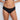 Model wears Flo Light Bikini in BLACK. On body front view