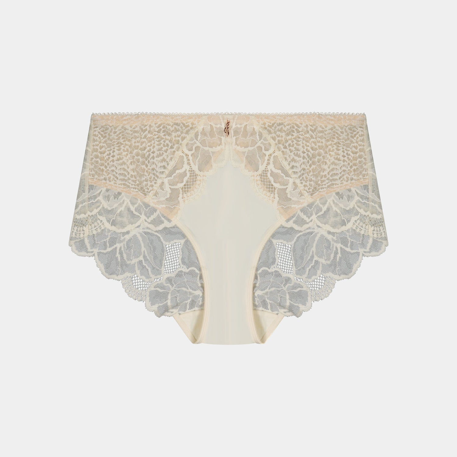 Midnight Express Full Brief in EGRET. Flat lay front view