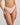 Model wears Au Naturel Thong in PALE LILAC. On body side view