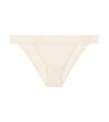 Stripe Elastic & Papertouch Tanga in SILVER PEONY. Flat lay front view