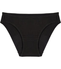 Freestyle Bikini in BLACK. Flat lay front view