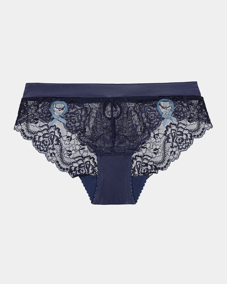Zoe Midi in ECLIPSE BLUE/COPEN BLUE. Flat lay front view