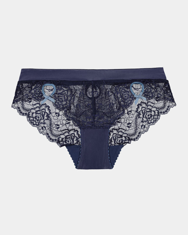 Zoe Midi in ECLIPSE BLUE/COPEN BLUE. Flat lay front view