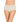 Model wears Freestyle Full Brief in CHAMPAGNE. On body front view