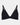 Bendon Essentials Wire Free Bra in BLACK. Flat lay front view