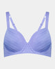 Rita Contour Bra in JACARANDA. Flat lay front view