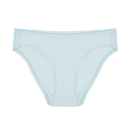 Freestyle Bikini in AQUAMARINE. Flat lay front view