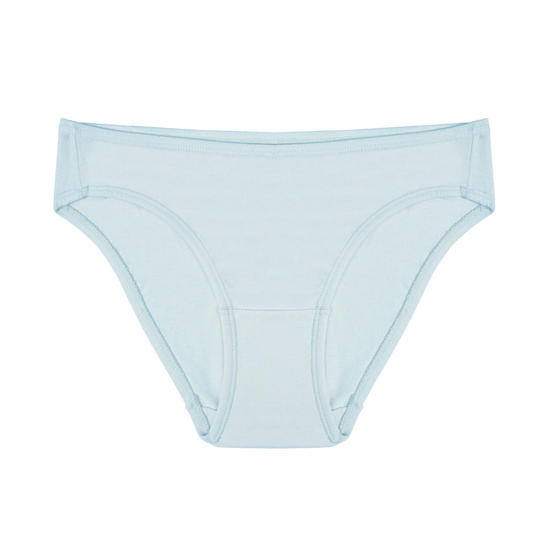 Freestyle Bikini in AQUAMARINE. Flat lay front view