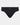 High Tech Cotton Mens Brief in BLACK. Flat lay front view