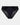 Laurel High Cut Brief in BLACK. Flat lay front view
