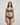 Coco Divine Contour Bra in MEDITERRANEA. Flat lay back view